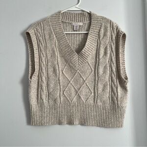 Sincerely Jules Cream V-Neck Sweater